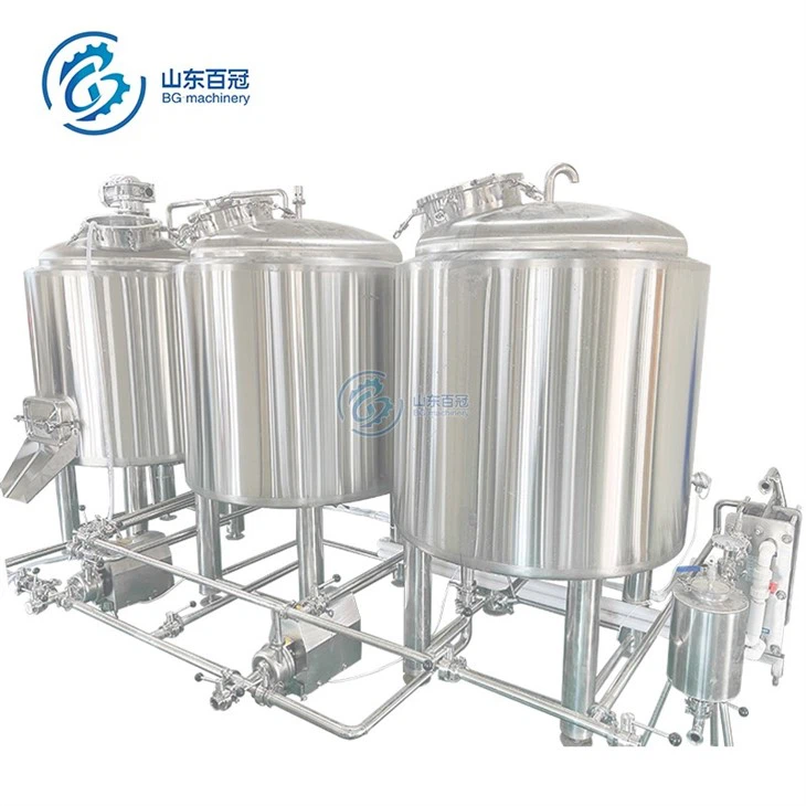 500L Beer Brewhouse 3-vessel
