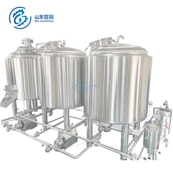 500L Beer Brewhouse 3-vessel